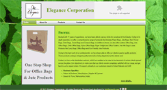 Desktop Screenshot of elegancecorporation.com